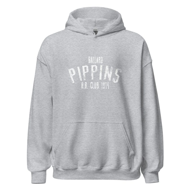 Ballard Pippins Baseball Club 1914 Unisex Hoodie - Image 15