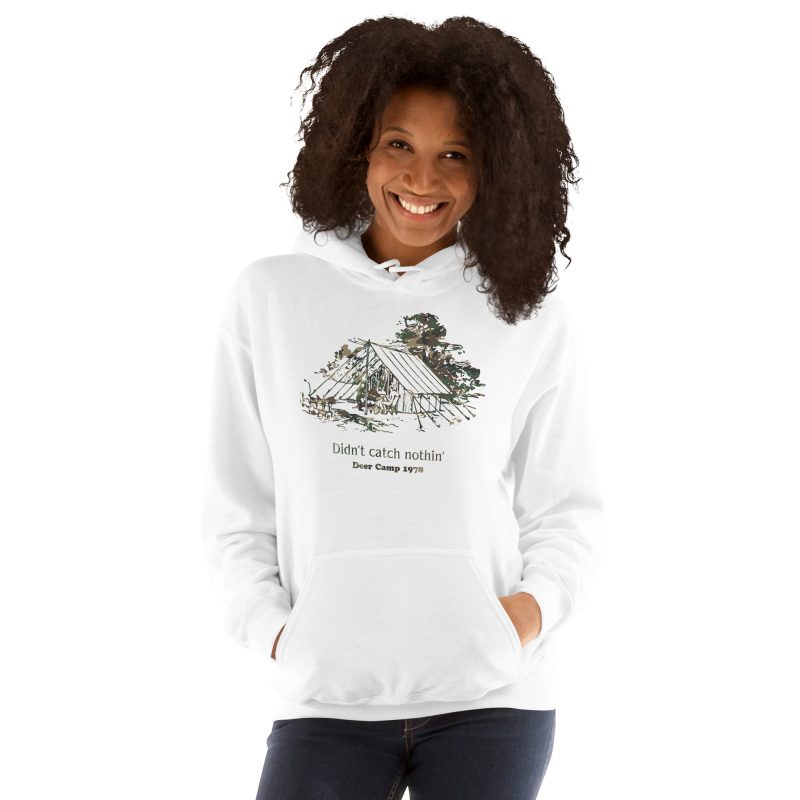 Didn't catch nothin' Deer Camp 1978 Unisex Hoodie - Image 7