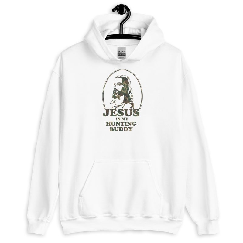 Jesus is my hunting buddy Unisex Hoodie - Image 11
