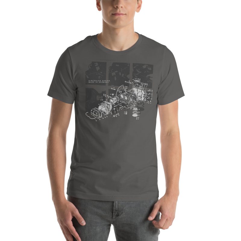 Aircooled Engine Made in Germany Unisex t-shirt - Image 49