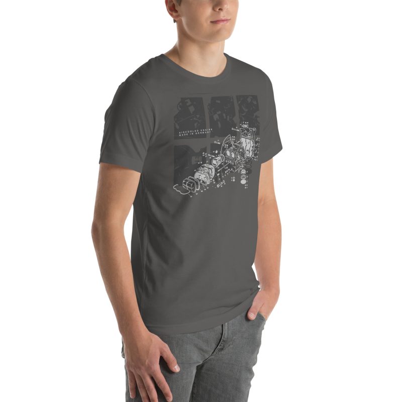 Aircooled Engine Made in Germany Unisex t-shirt - Image 54