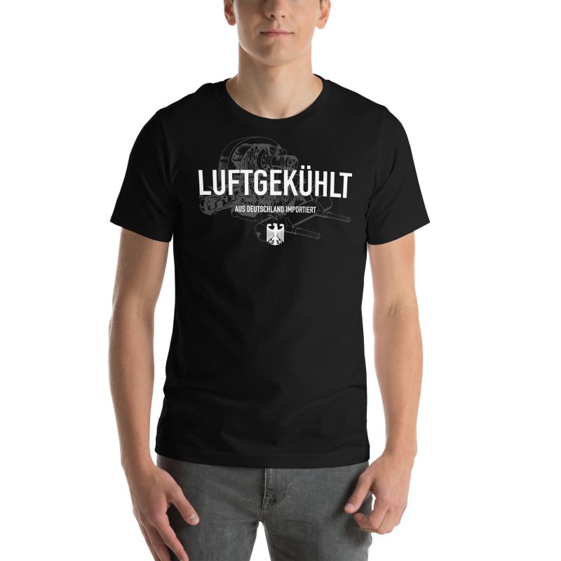 Luftgekühlt Aus Deutschland Importiert / Aircooled Imported from Germany Unisex t-shirt - Image 13