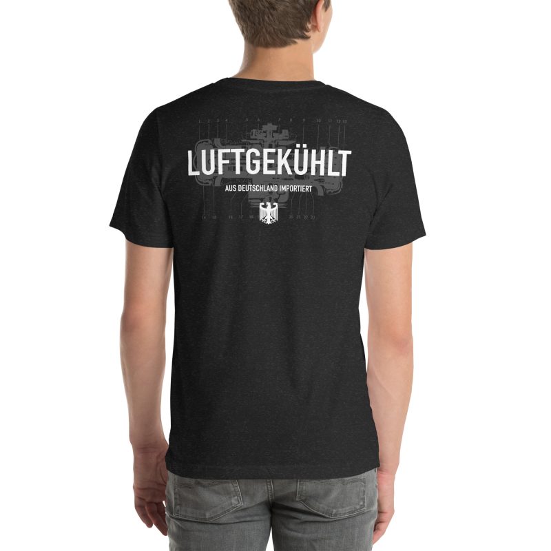 Luftgekühlt Aus Deutschland Importiert / Aircooled Imported from Germany Unisex t-shirt