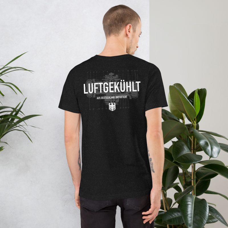 Luftgekühlt Aus Deutschland Importiert / Aircooled Imported from Germany Unisex t-shirt - Image 10