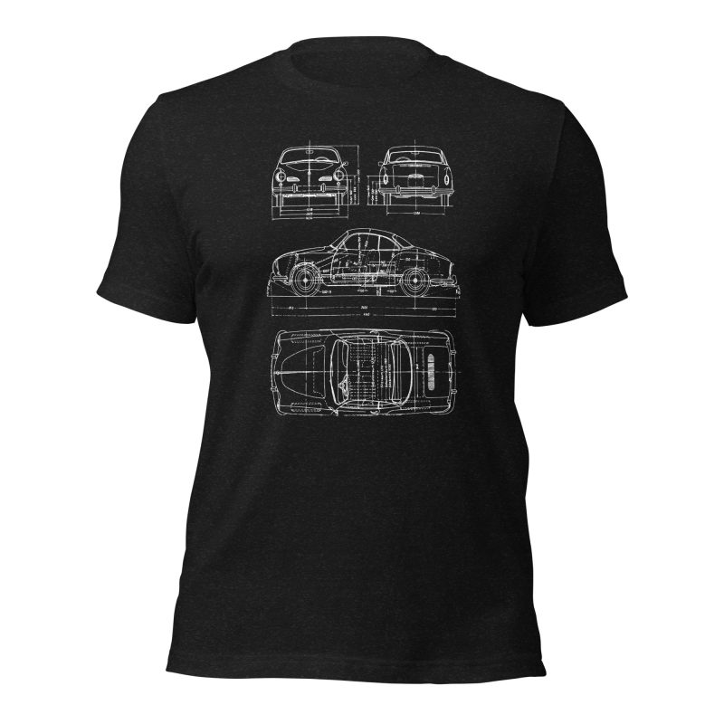 Ghia Blueprint Unisex t-shirt - Image 3