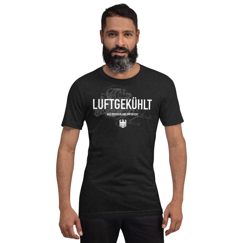 Luftgekühlt Aus Deutschland Importiert / Aircooled Imported from Germany Unisex t-shirt - Image 6