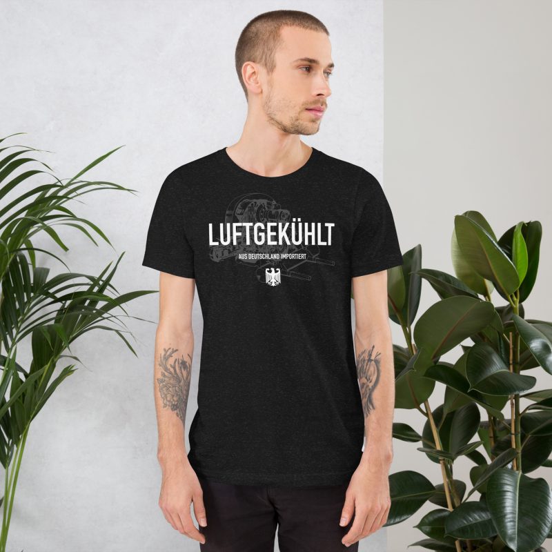 Luftgekühlt Aus Deutschland Importiert / Aircooled Imported from Germany Unisex t-shirt - Image 9