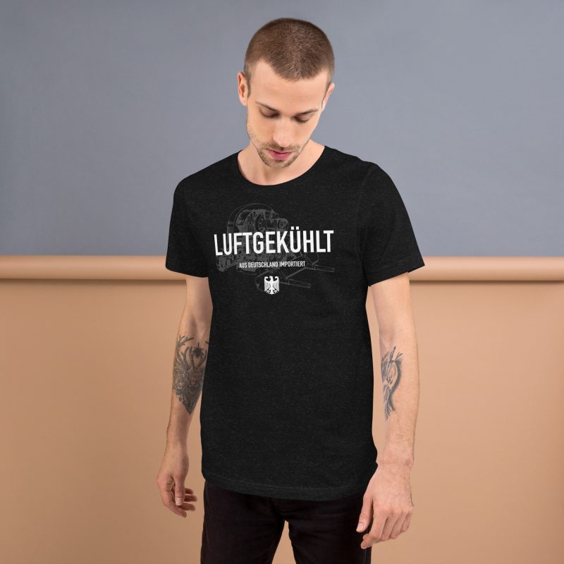 Luftgekühlt Aus Deutschland Importiert / Aircooled Imported from Germany Unisex t-shirt - Image 10