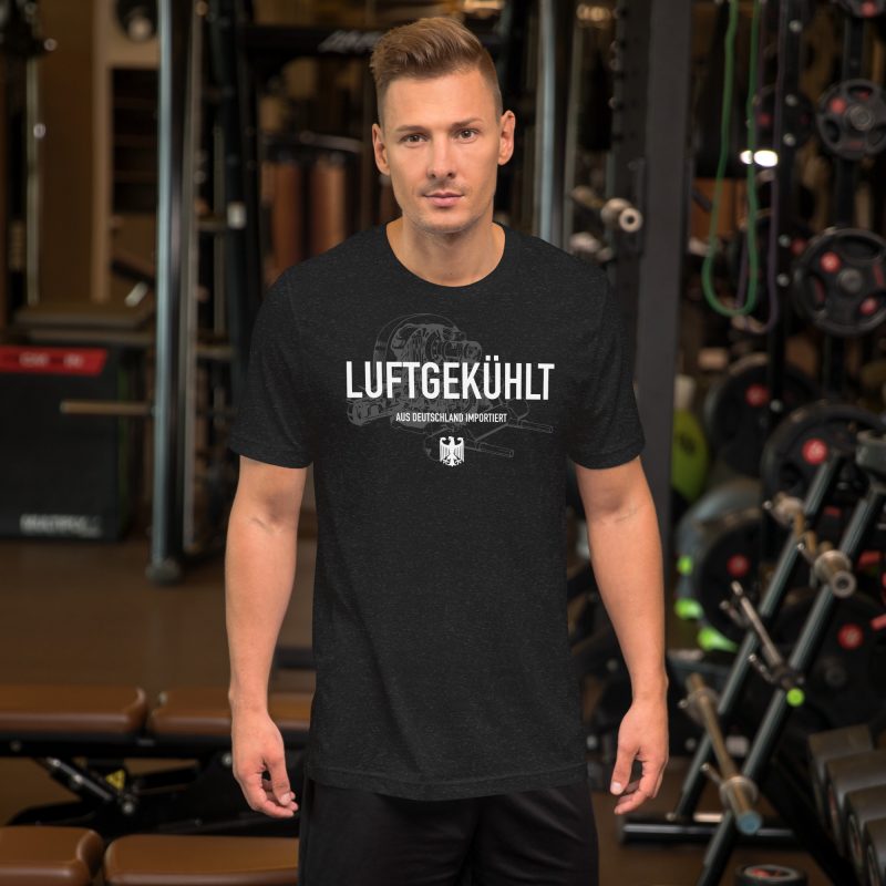 Luftgekühlt Aus Deutschland Importiert / Aircooled Imported from Germany Unisex t-shirt - Image 12