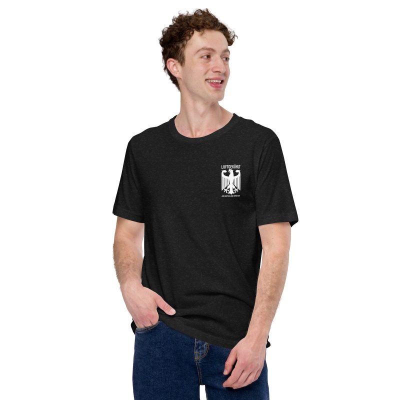 Luftgekühlt Aus Deutschland Importiert / Aircooled Imported from Germany Unisex t-shirt - Image 2