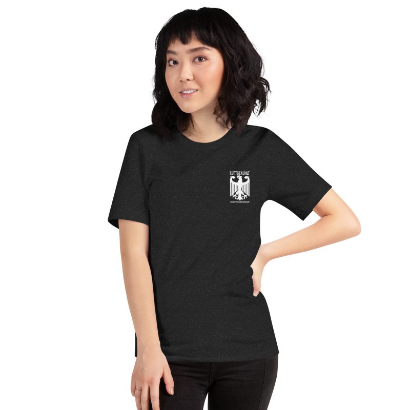 Luftgekühlt Aus Deutschland Importiert / Aircooled Imported from Germany Unisex t-shirt - Image 6