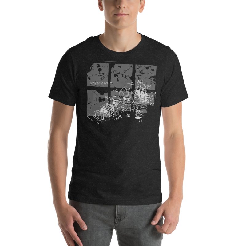 Aircooled Engine Made in Germany Unisex t-shirt