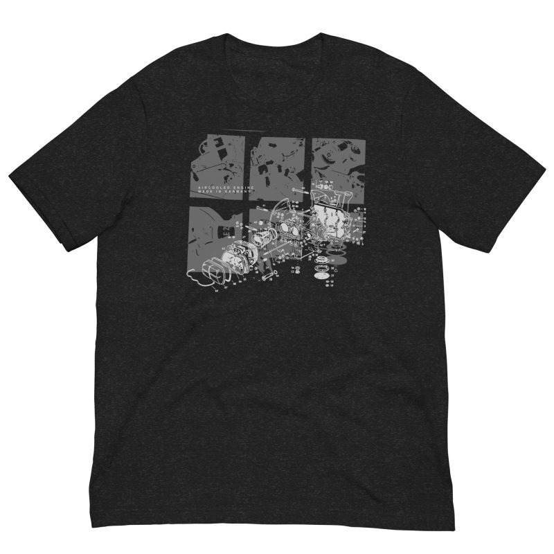 Aircooled Engine Made in Germany Unisex t-shirt - Image 5