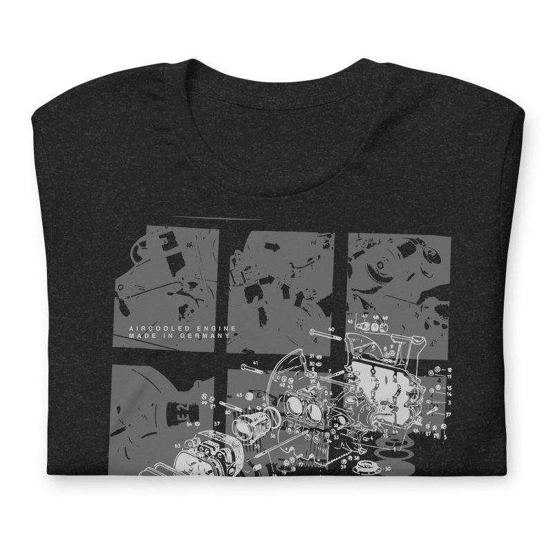 Aircooled Engine Made in Germany Unisex t-shirt - Image 7