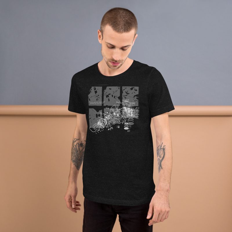 Aircooled Engine Made in Germany Unisex t-shirt - Image 11