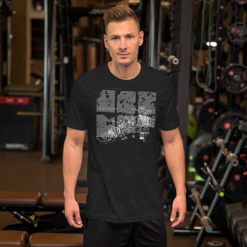 Aircooled Engine Made in Germany Unisex t-shirt - Image 12