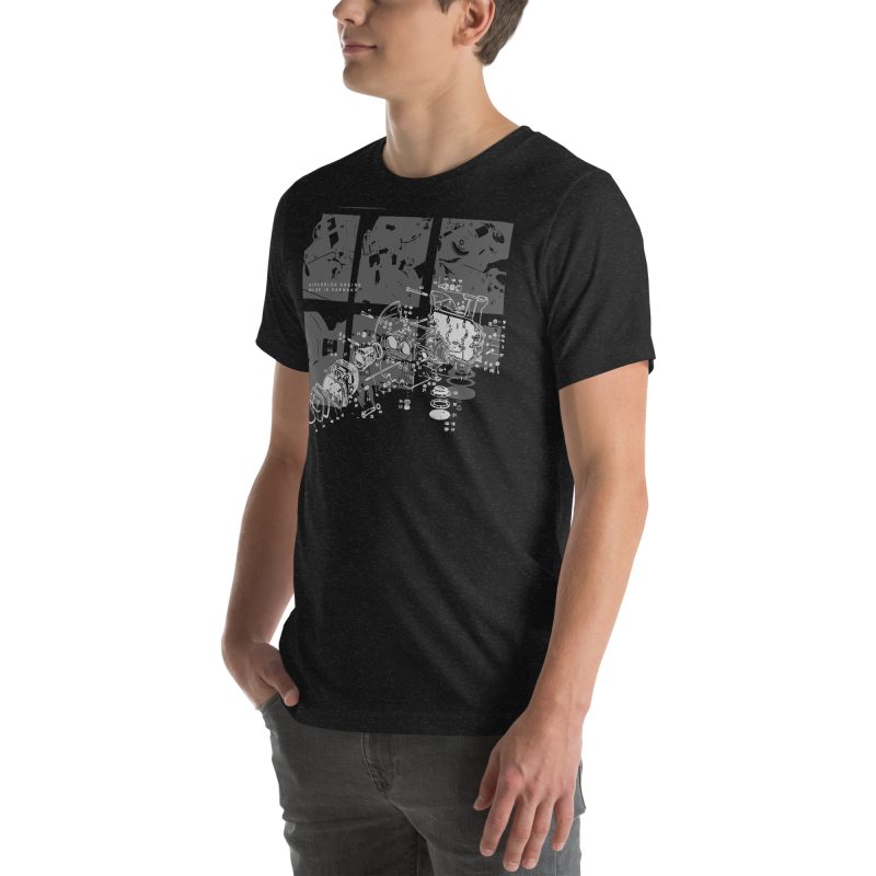 Aircooled Engine Made in Germany Unisex t-shirt - Image 16