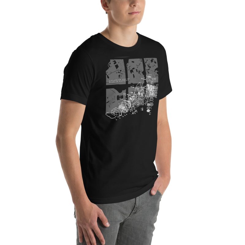 Aircooled Engine Made in Germany Unisex t-shirt - Image 24