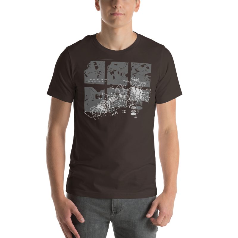 Aircooled Engine Made in Germany Unisex t-shirt - Image 31