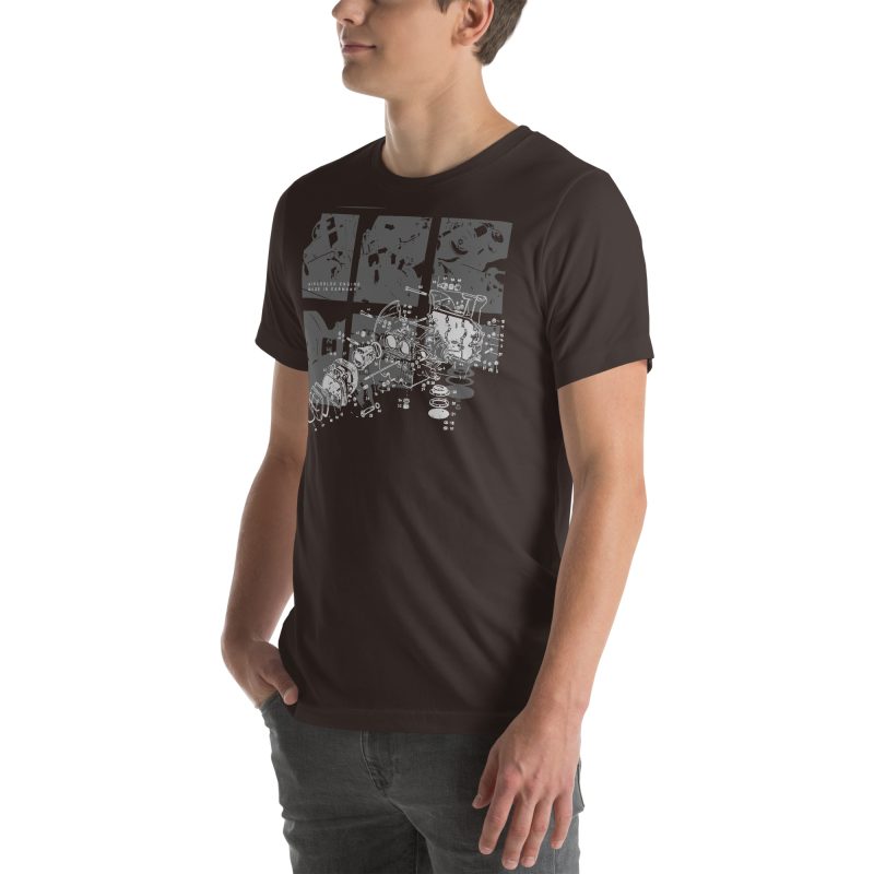 Aircooled Engine Made in Germany Unisex t-shirt - Image 34