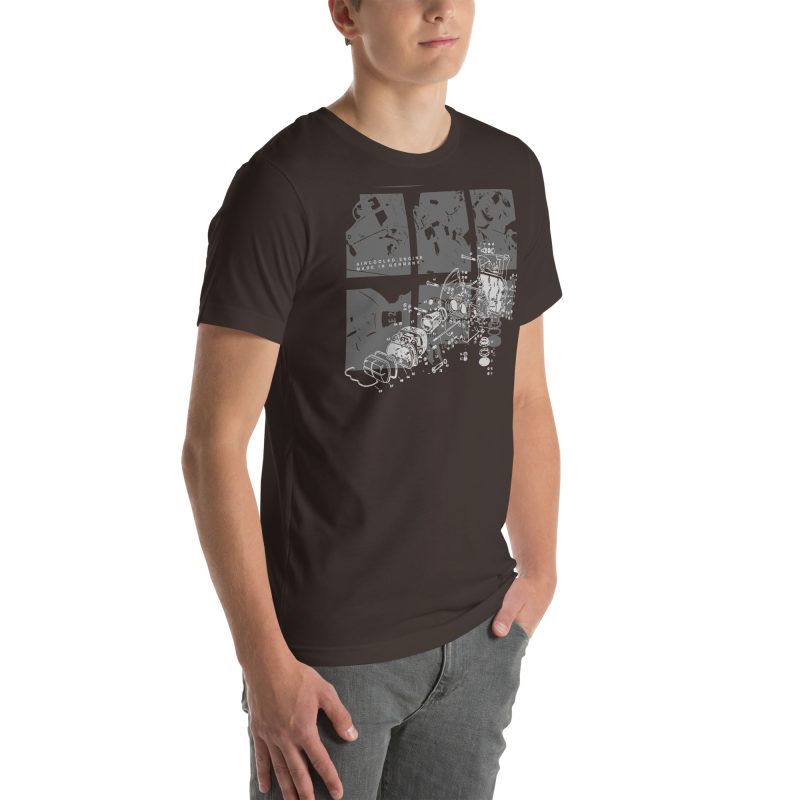 Aircooled Engine Made in Germany Unisex t-shirt - Image 36