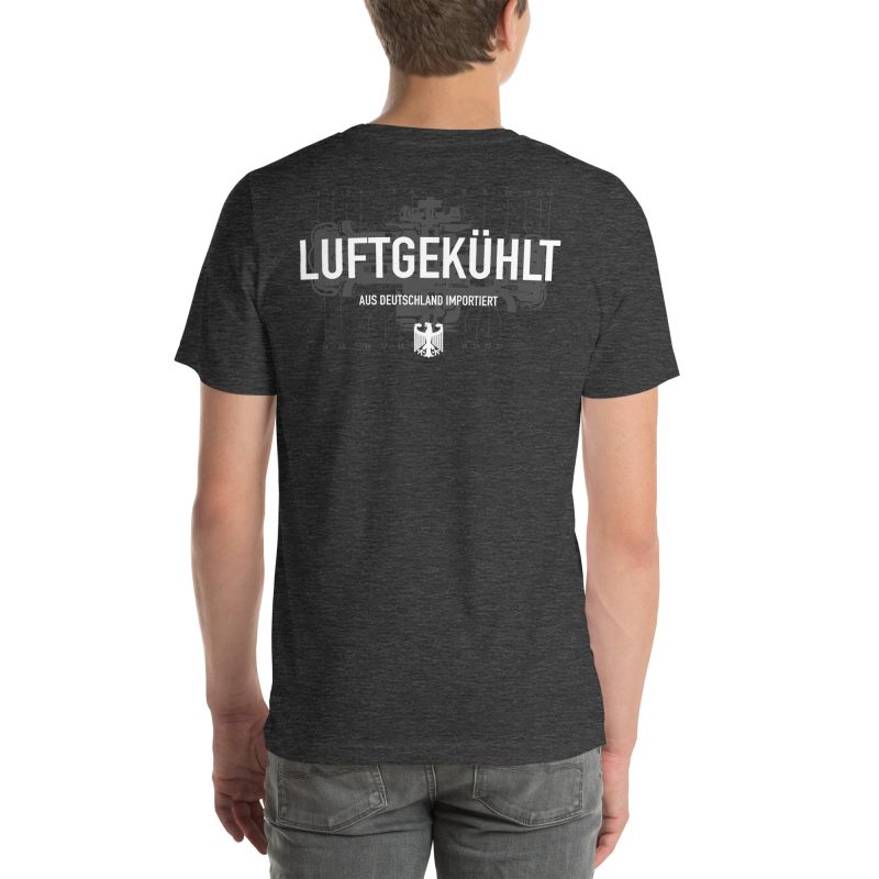 Luftgekühlt Aus Deutschland Importiert / Aircooled Imported from Germany Unisex t-shirt - Image 15