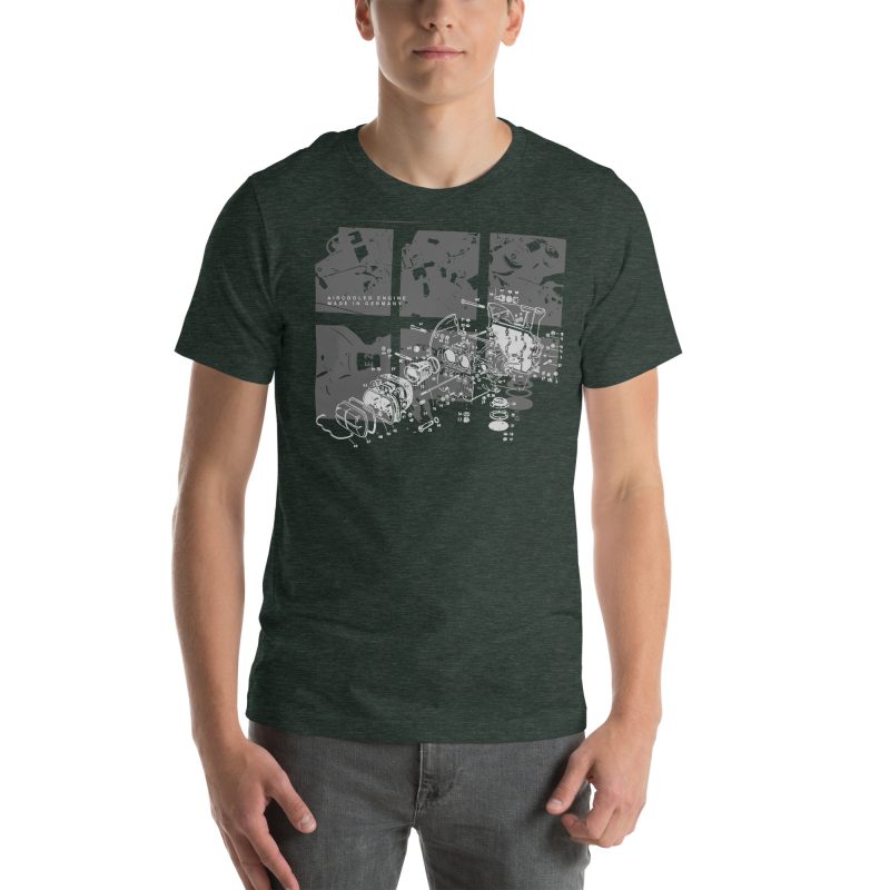 Aircooled Engine Made in Germany Unisex t-shirt - Image 37
