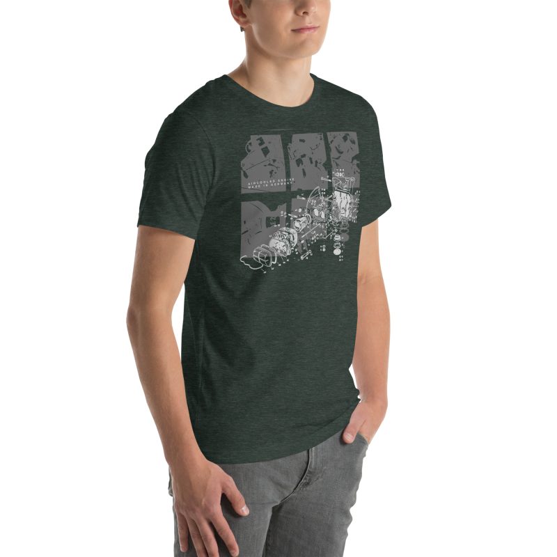 Aircooled Engine Made in Germany Unisex t-shirt - Image 42