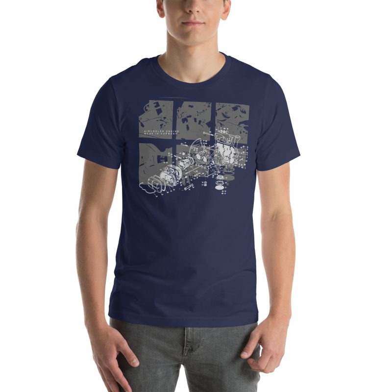 Aircooled Engine Made in Germany Unisex t-shirt - Image 25