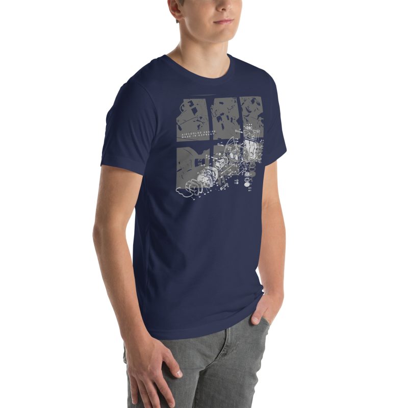 Aircooled Engine Made in Germany Unisex t-shirt - Image 30