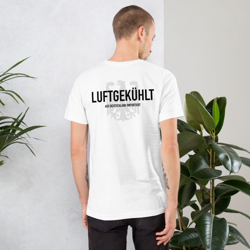 Luftgekühlt Aus Deutschland Importiert / Aircooled Imported from Germany Unisex t-shirt - Image 12