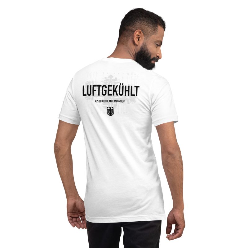 Luftgekühlt Aus Deutschland Importiert / Aircooled Imported from Germany Unisex t-shirt - Image 10