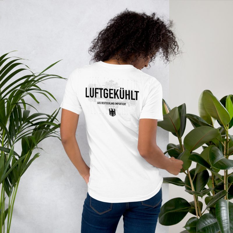 Luftgekühlt Aus Deutschland Importiert / Aircooled Imported from Germany Unisex t-shirt - Image 13