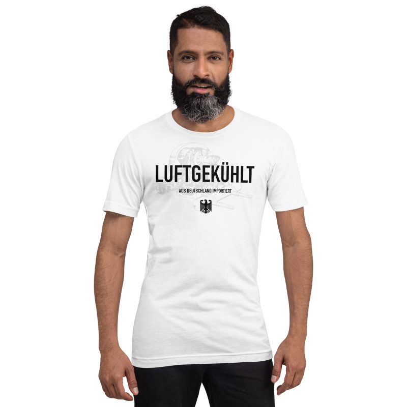 Luftgekühlt Aus Deutschland Importiert / Aircooled Imported from Germany Unisex t-shirt - Image 5