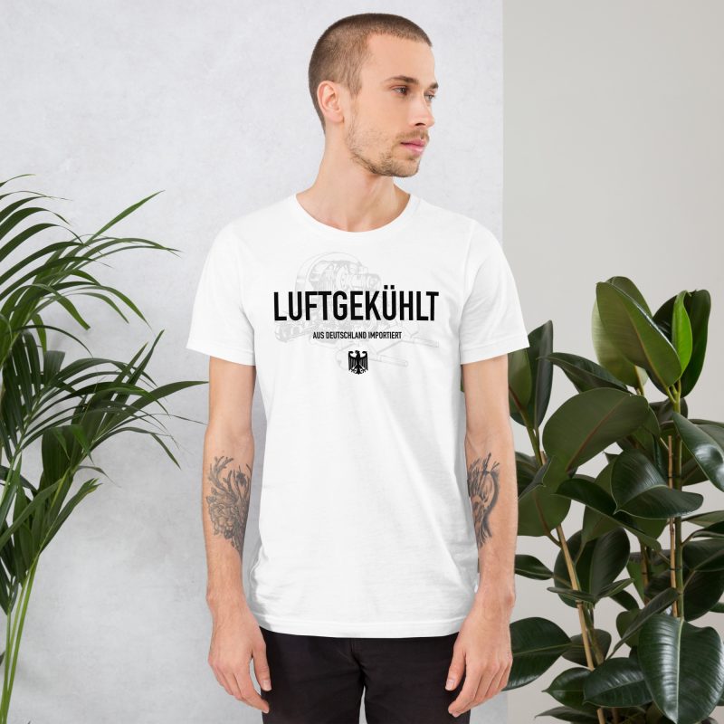 Luftgekühlt Aus Deutschland Importiert / Aircooled Imported from Germany Unisex t-shirt - Image 7
