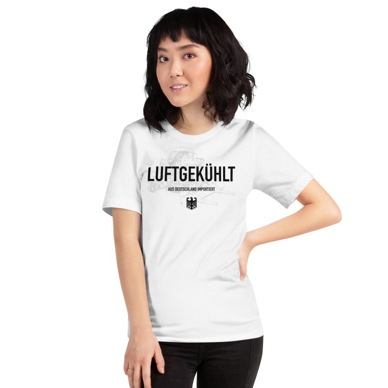 Luftgekühlt Aus Deutschland Importiert / Aircooled Imported from Germany Unisex t-shirt - Image 8