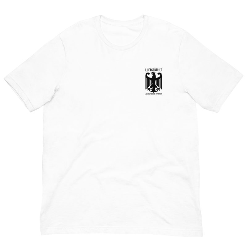 Luftgekühlt Aus Deutschland Importiert / Aircooled Imported from Germany Unisex t-shirt - Image 2