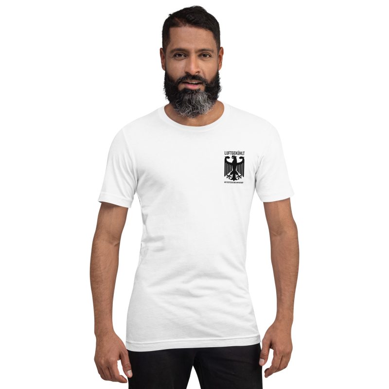 Luftgekühlt Aus Deutschland Importiert / Aircooled Imported from Germany Unisex t-shirt - Image 4