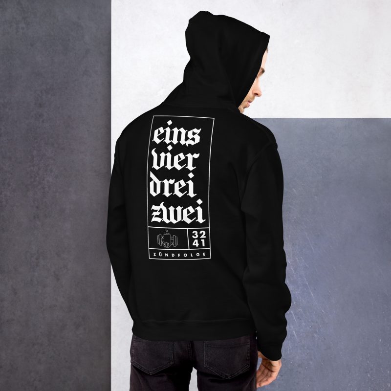 1-4-3-2 Zündfolge Unisex Hoodie - Image 3