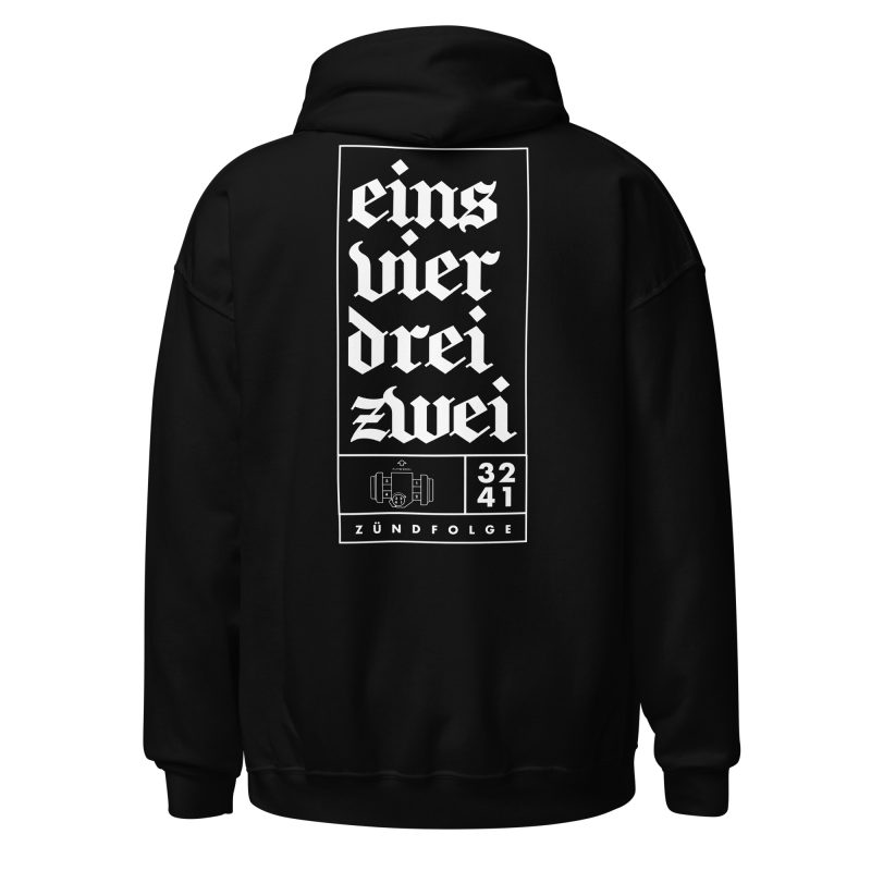 1-4-3-2 Zündfolge Unisex Hoodie - Image 5