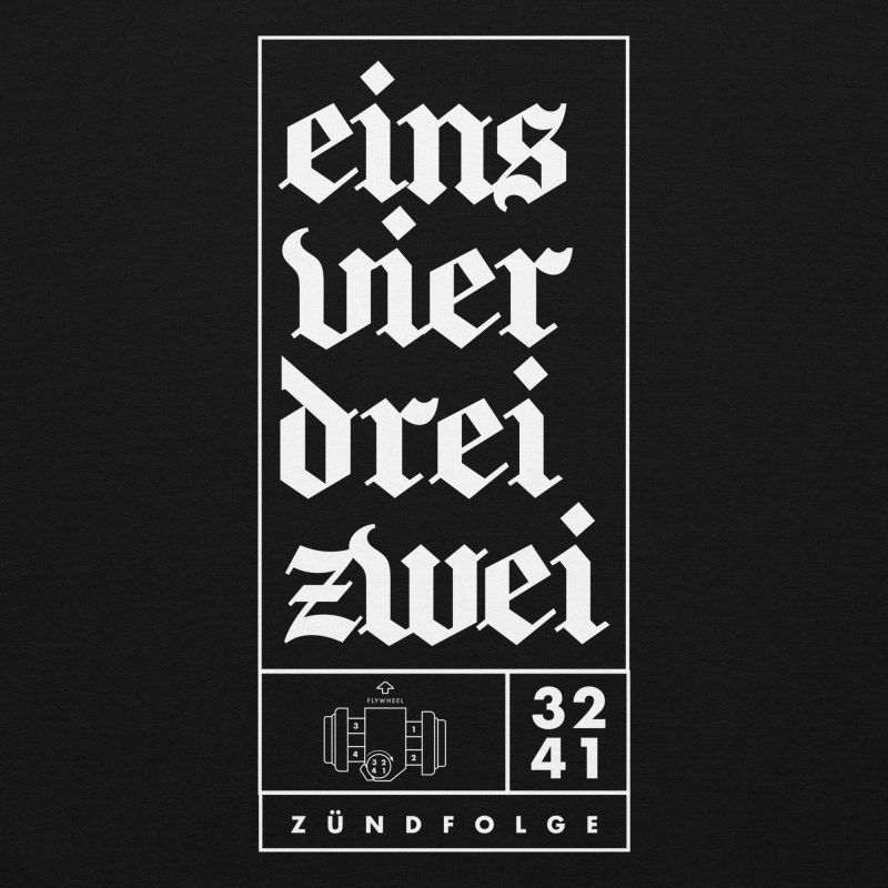 1-4-3-2 Zündfolge Unisex Hoodie - Image 7