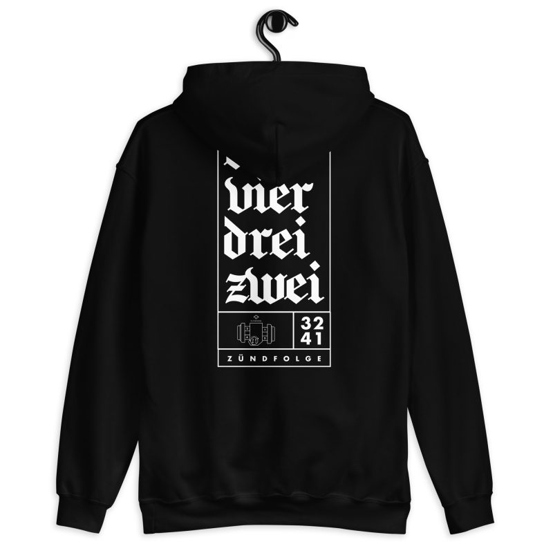 1-4-3-2 Zündfolge Unisex Hoodie - Image 10