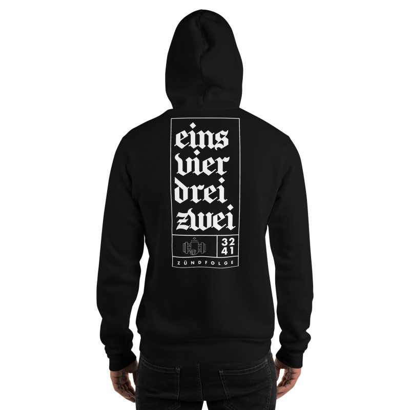 1-4-3-2 Zündfolge Unisex Hoodie - Image 11