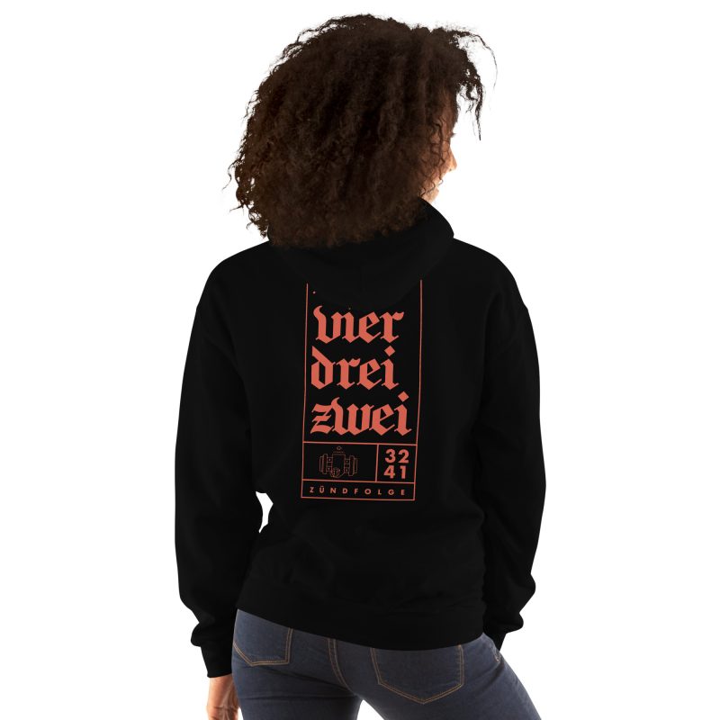 1-4-3-2 Zündfolge Unisex Hoodie - Image 8
