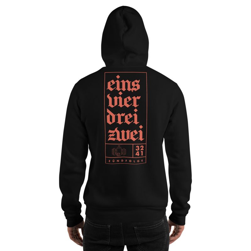 1-4-3-2 Zündfolge Unisex Hoodie - Image 9