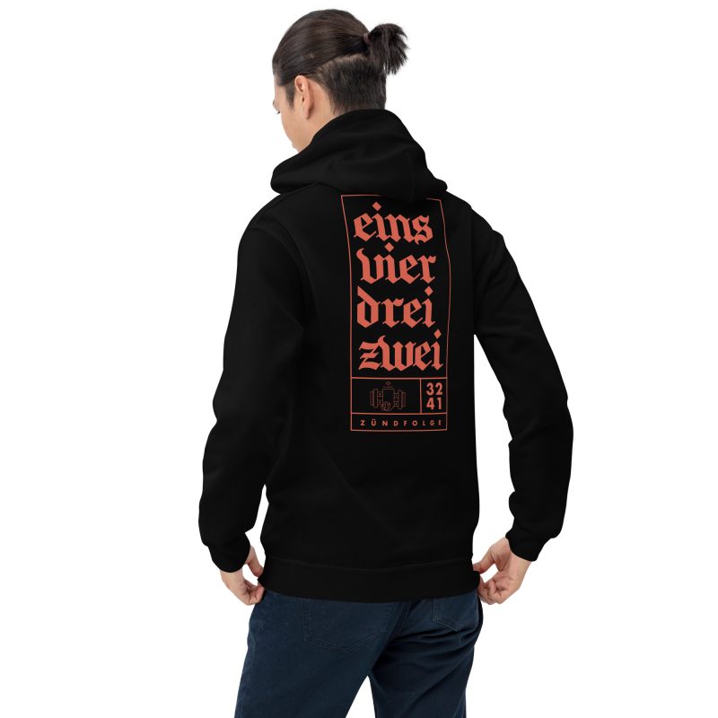 1-4-3-2 Zündfolge Unisex Hoodie - Image 10