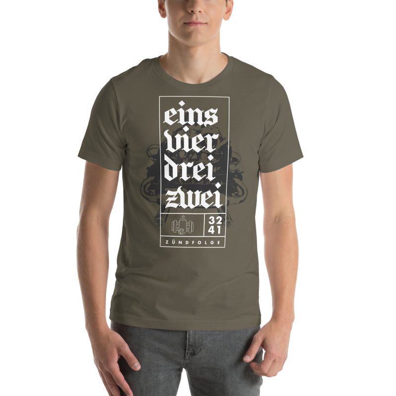 1-4-3-2 Zündfolge Unisex t-shirt - Image 67