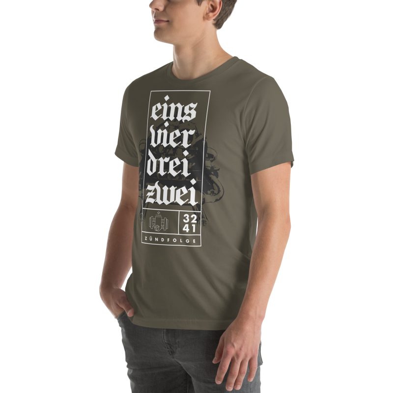 1-4-3-2 Zündfolge Unisex t-shirt - Image 70