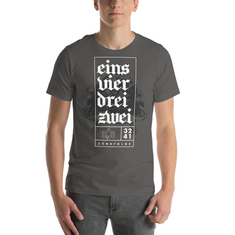 1-4-3-2 Zündfolge Unisex t-shirt - Image 61