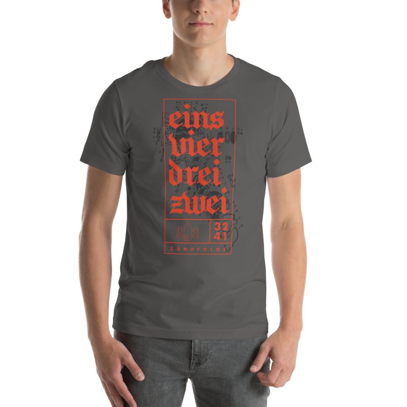 1-4-3-2 Zündfolge Unisex t-shirt - Image 60